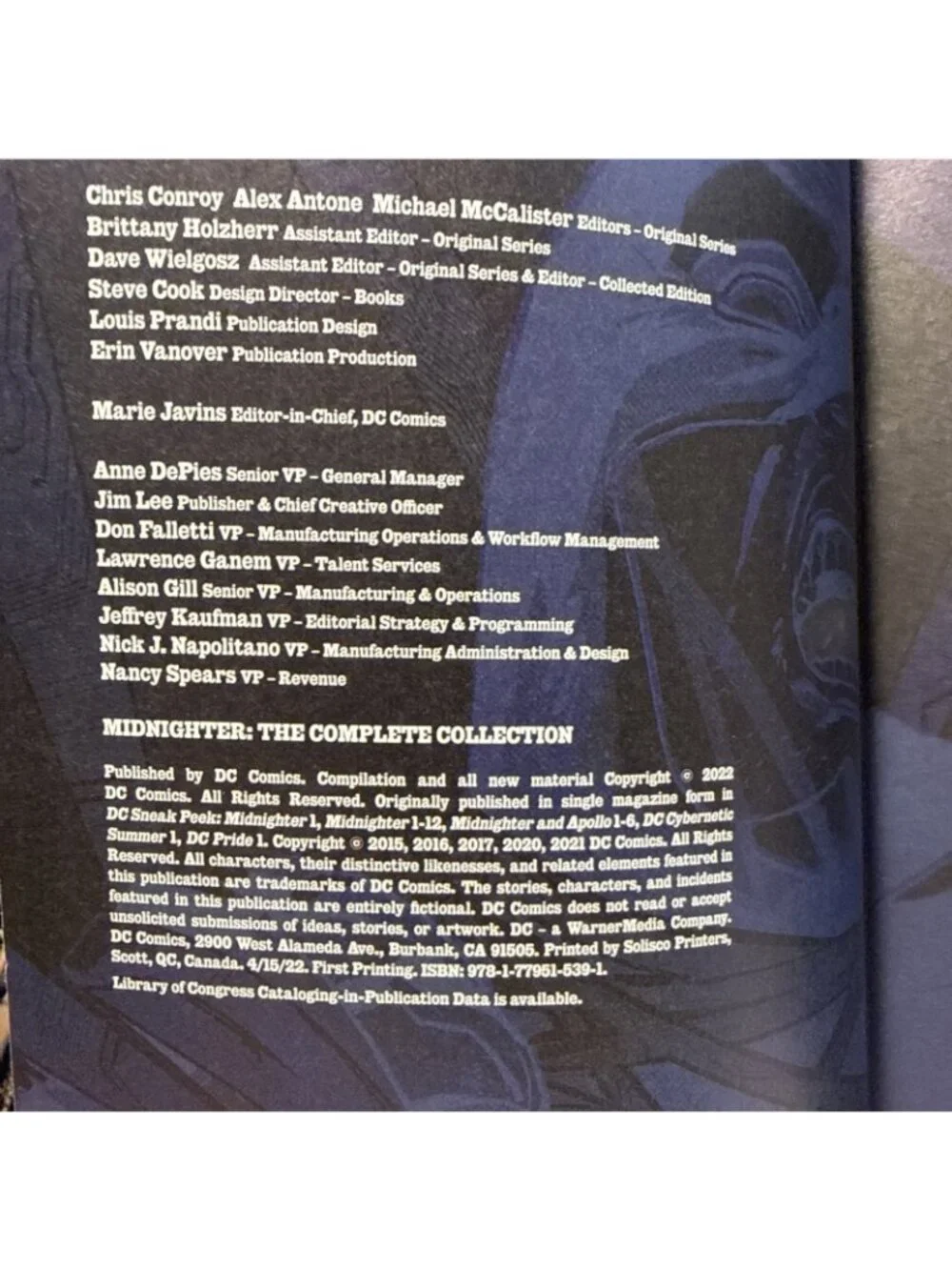 N/A midnighter complete